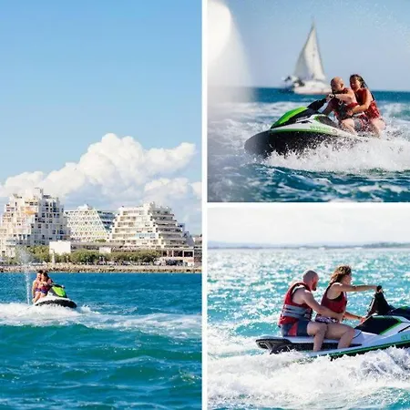 Reve Bleu Pyramide Vue Port Hyper Centre Wifi Parking Prive Gratuit La Grande-Motte