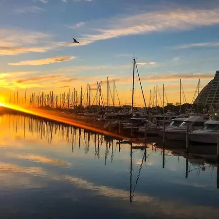 Reve Bleu Pyramide Vue Port Hyper Centre Wifi Parking Prive Gratuit *