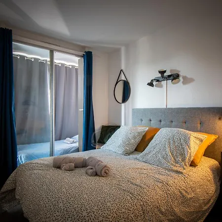 Apartment Reve Bleu Pyramide Vue Port Hyper Centre Wifi Parking Prive Gratuit *